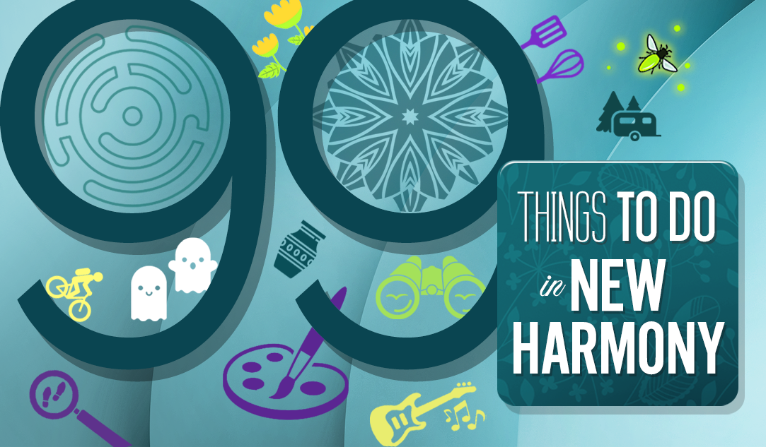 99 Things To Do in New Harmony, Indiana